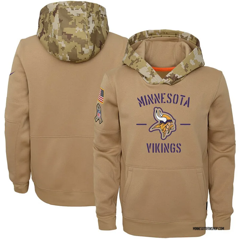 Vikings salute to service sweatshirt hotsell