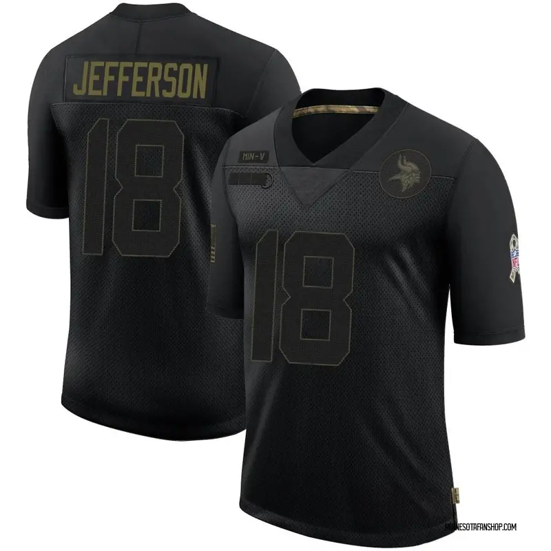 Justin Jefferson Minnesota Vikings Stitched Limited Away Jersey – Lista's  Locker Room