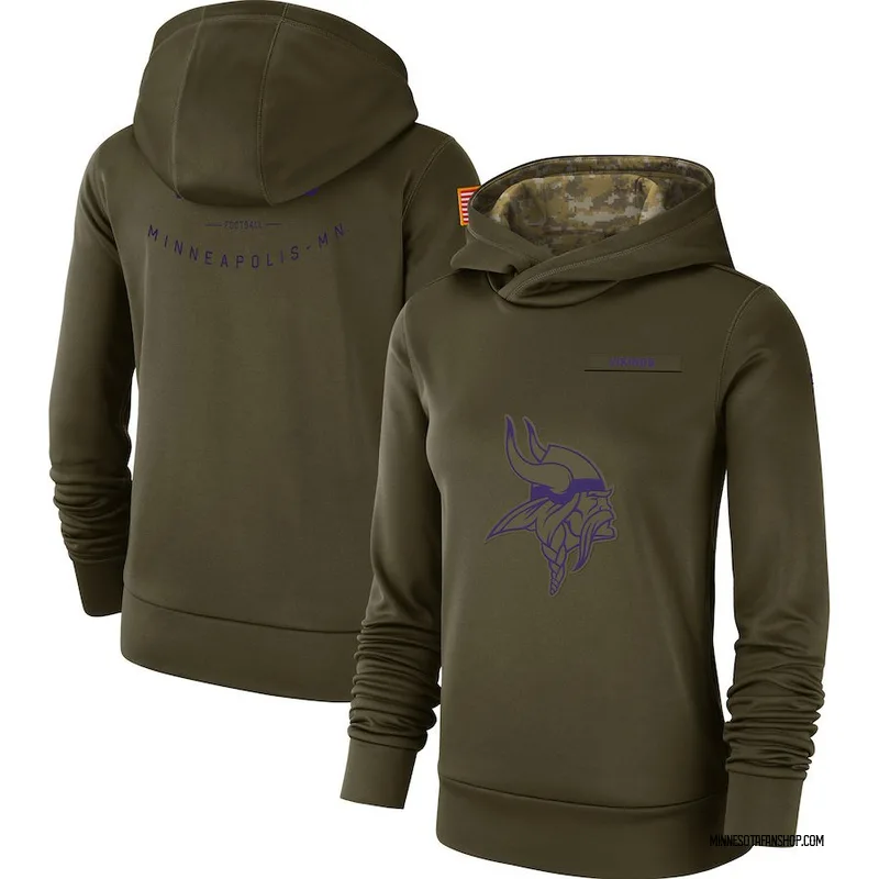 vikings salute to service hoodie